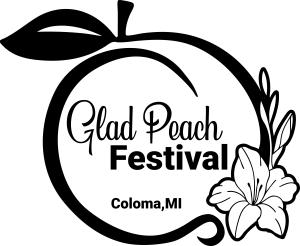 Coloma Glad Peach Festival logo