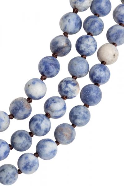 Sodalite Beaded Wrap Necklace picture