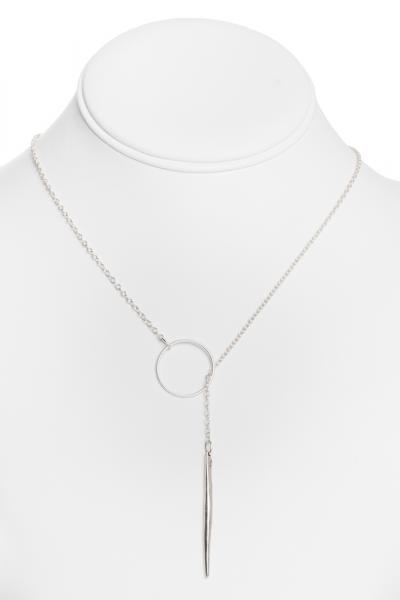 Circle Lariat Necklace picture