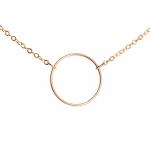 Gold Circle Necklace