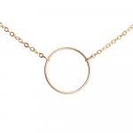 Gold Circle Necklace