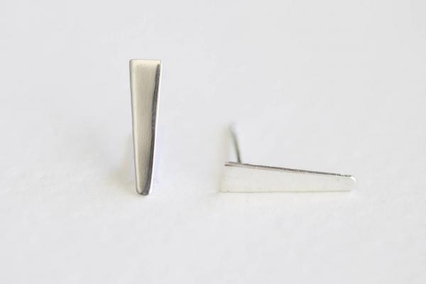 Sterling Silver Spike Studs