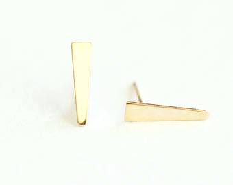 Gold Spike Studs