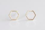 Hexagon Studs