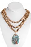 Aqua Terra Wrap Necklace