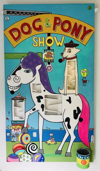 Dog and Pony Show ( interactive art ) ( sold )