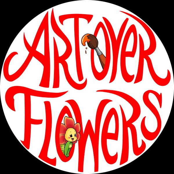 Art Over Flowers