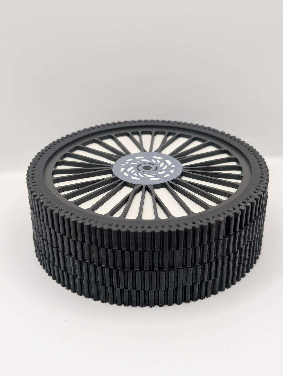 MTB Tire Coasters (4x) picture