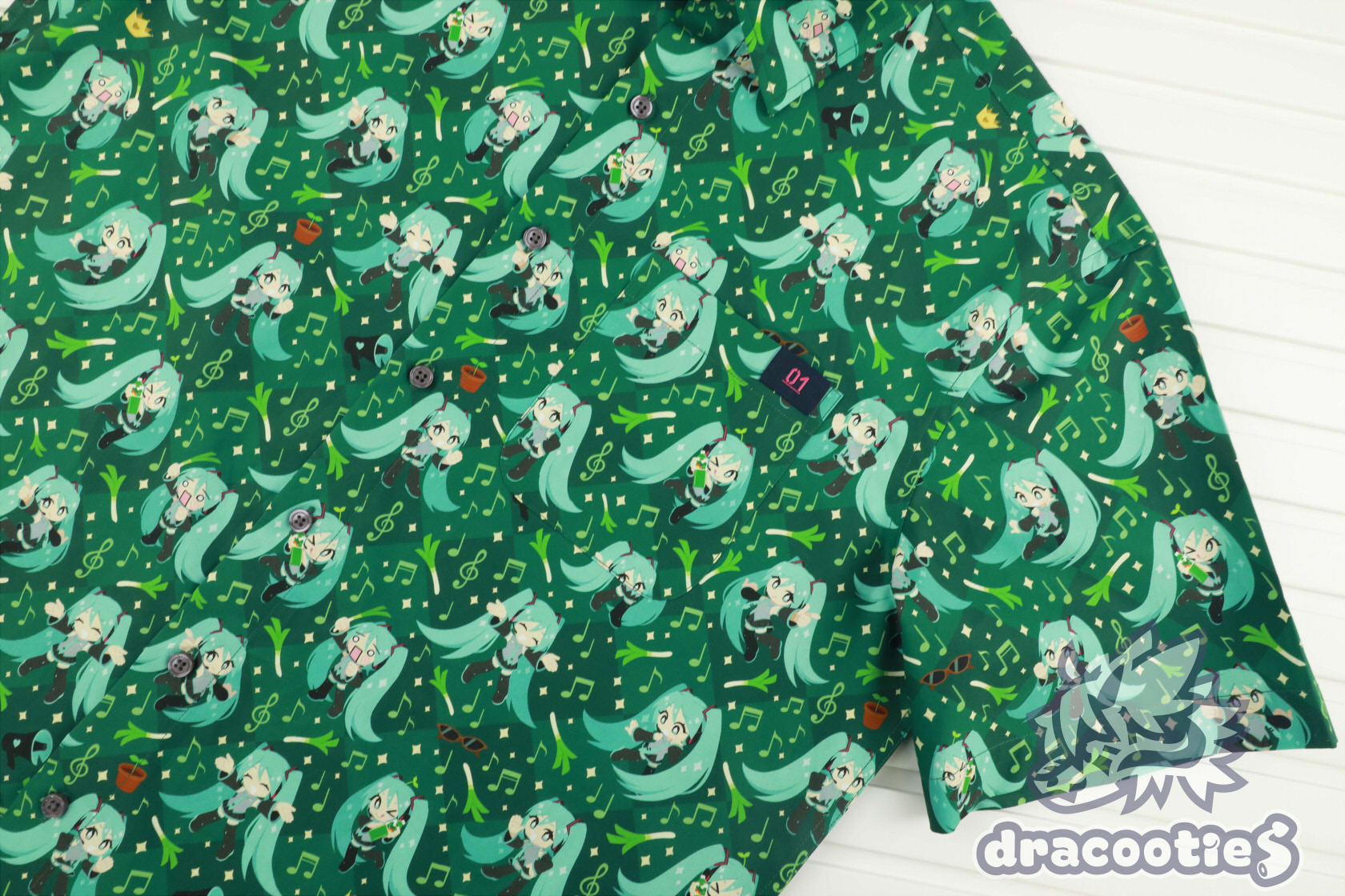 Hatsune Miku Button-Up Shirt picture