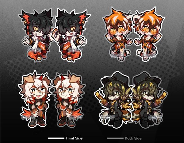 Acrylic Charms [Available on Etsy!] picture