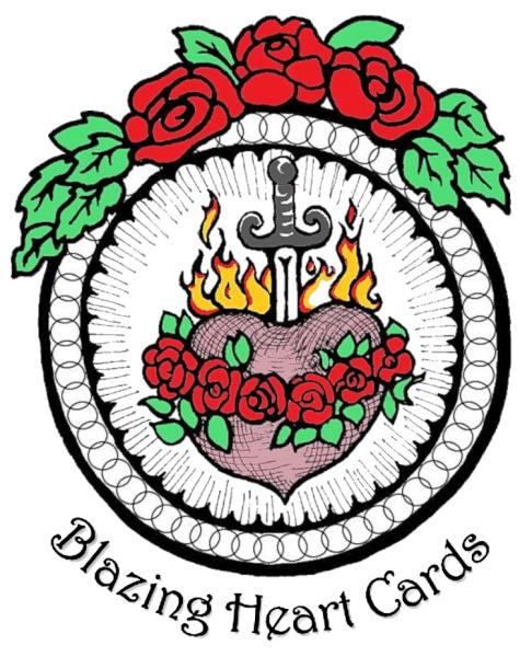 Blazing Heart Cards