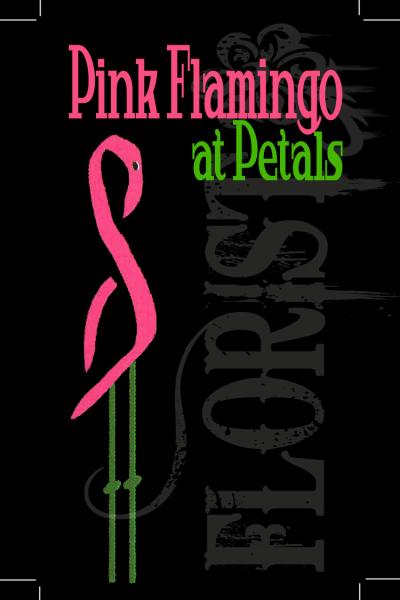 Pink Flamingo at Petals