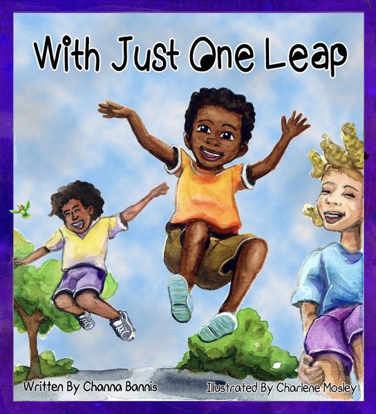 With Just One Leap - Children Board Book