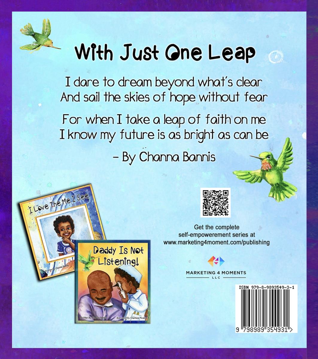 With Just One Leap - Children Board Book picture