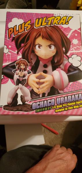 My hero academia artfx Ochaco uraraka 1/8 scale pre painted figure picture