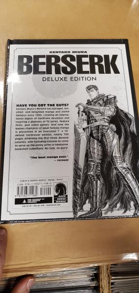Berserk Deluxe Edition 1 Dark Horse Vol 1-3