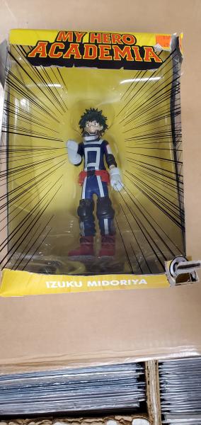 My Hero Academia izuku Midoriya SFC figure ABYstyle 01 box damaged picture