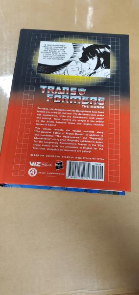 Transformers the Manga vol 2 Masumi Kanda Viz picture