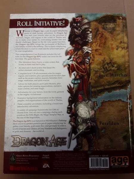 Dragon Age Role Playing Game Core Rulebook Chris Pramas picture