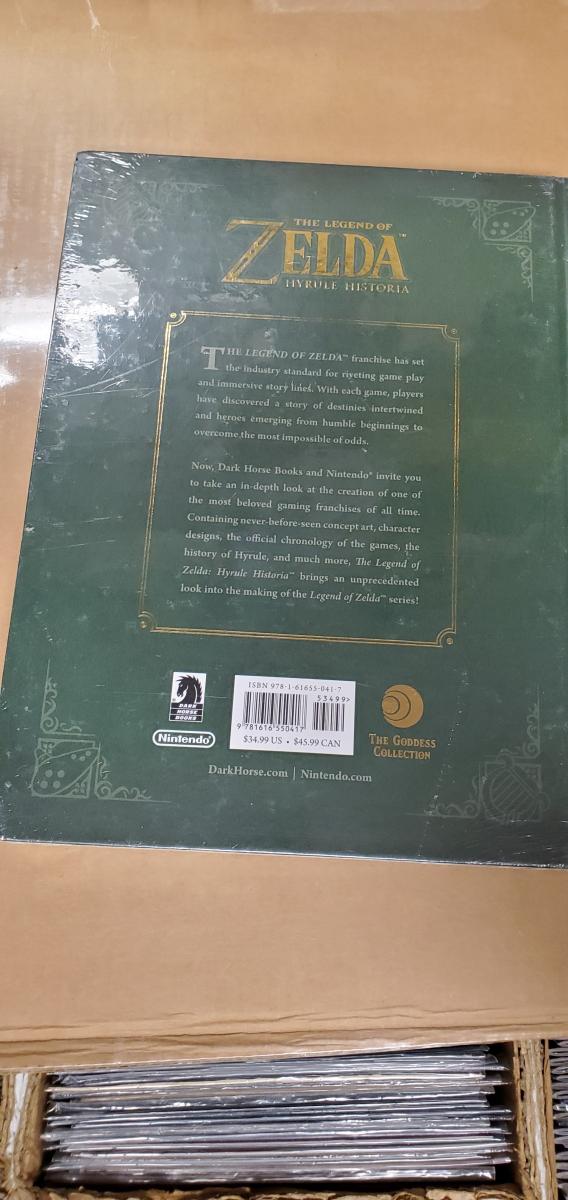 The Legend of Zelda Hyrule Historia dark horse picture