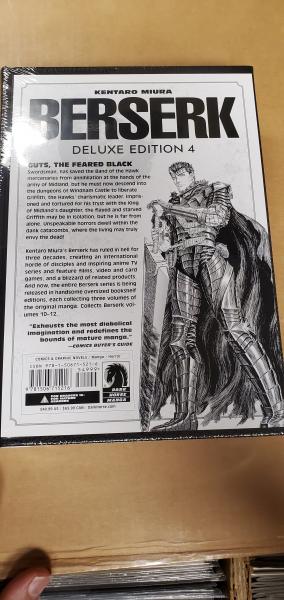 Berserk Deluxe Edition 4 Dark Horse Vol 10-12