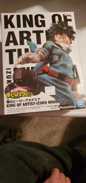 My hero academia king of artist IZUKU MIDORIYA Banpresto figure picture