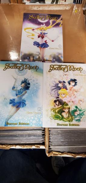 Sailor Moon Eternal Edition volumes 1-10