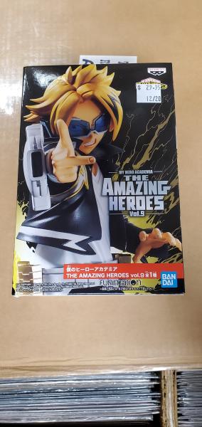 Amazing Heroes my hero academia Denki Kaminski Banpresto Bandai figure picture