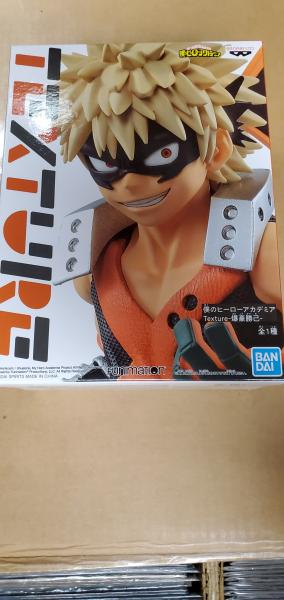 Banpresto Texture figure My Hero Academia Katsuki Bakugo picture