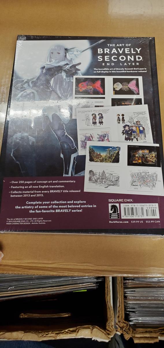 ART OF BRAVELY SECOND END LAYER Dark Horse picture