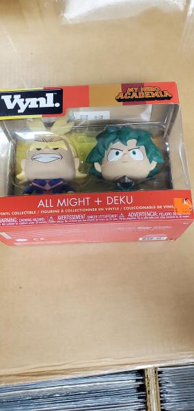 My Hero Academia All Might + Deku Vynl by Funky figures picture