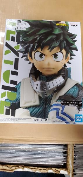 Banpresto Texture figure My Hero Academia Izuku Midoriya picture