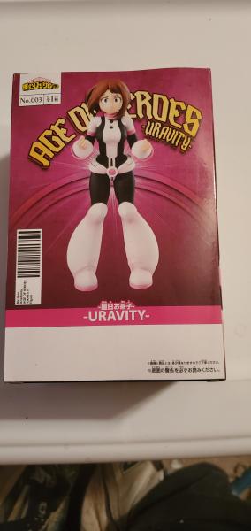 My hero academia age of heroes Uravity figure