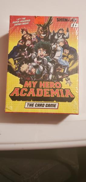 My hero academia the card game picture