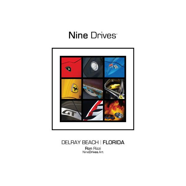 Nine Drives - Canvas - 36x36 picture