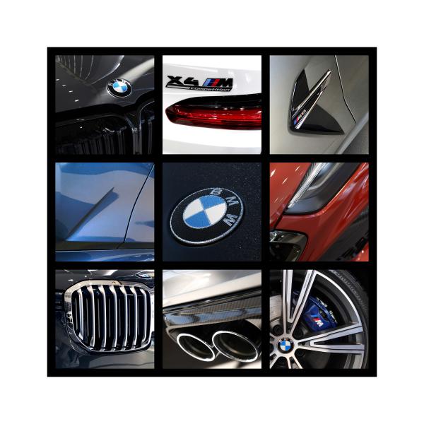 Nine Drives - BMW - Canvas - 36x36
