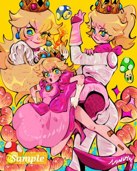 Peaches Print