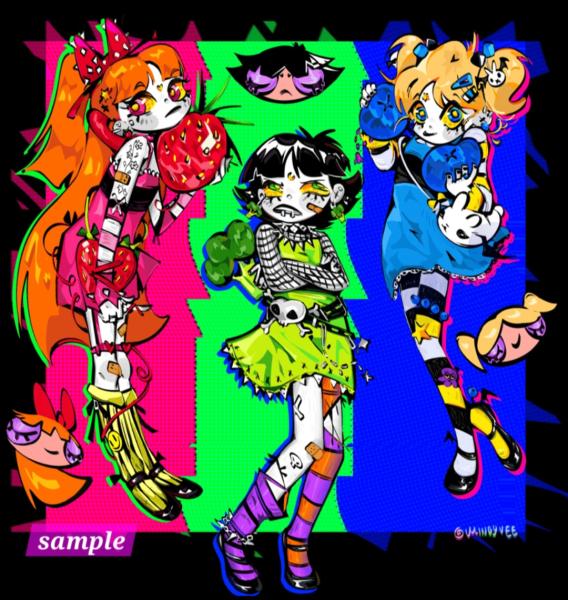Powerpuff Girls Print