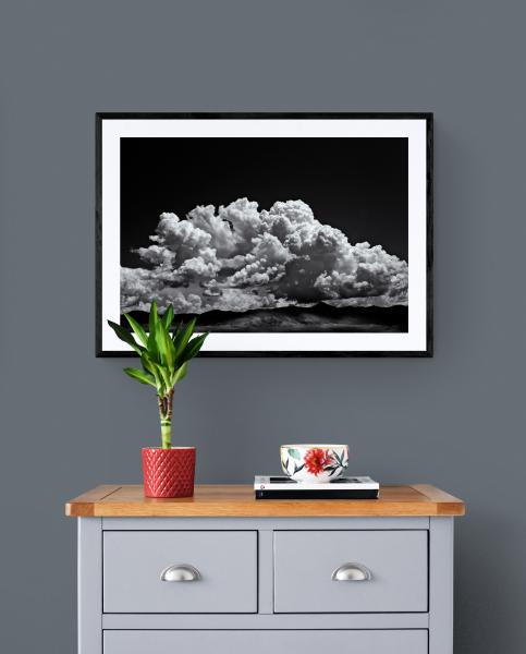 "Cloudburst over the Sangre de Christo Mountains" picture