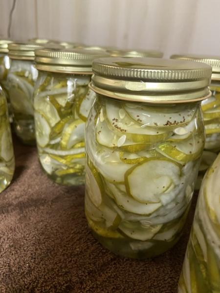 Aunt Jeannie’s Bread & Butter Pickles
