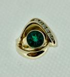 Emerald Diamond Ring