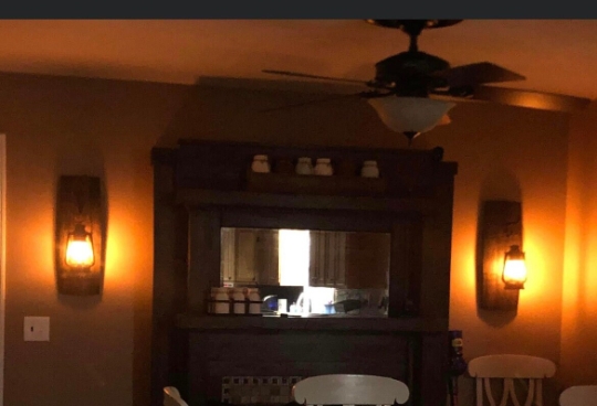 Barrel Sconce with Lantern Hooks (set of 2) picture