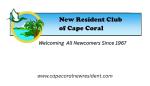 New Residents Club of Cape Coral Inc