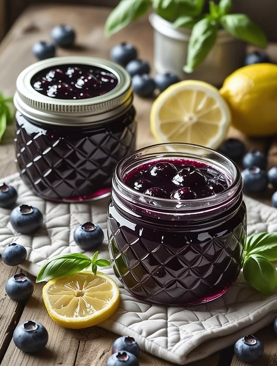 Blueberry Lemon Basil 4 oz.