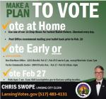 Sponsor: Lansing City Clerk Chris Swope
