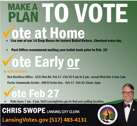 Lansing City Clerk Chris Swope