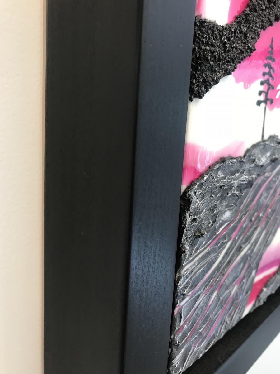 "The Clearest Way Into the Universe..." - Framed picture