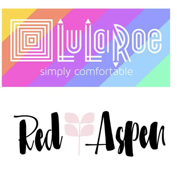 Lularoe Julie Karsten & Red Aspen