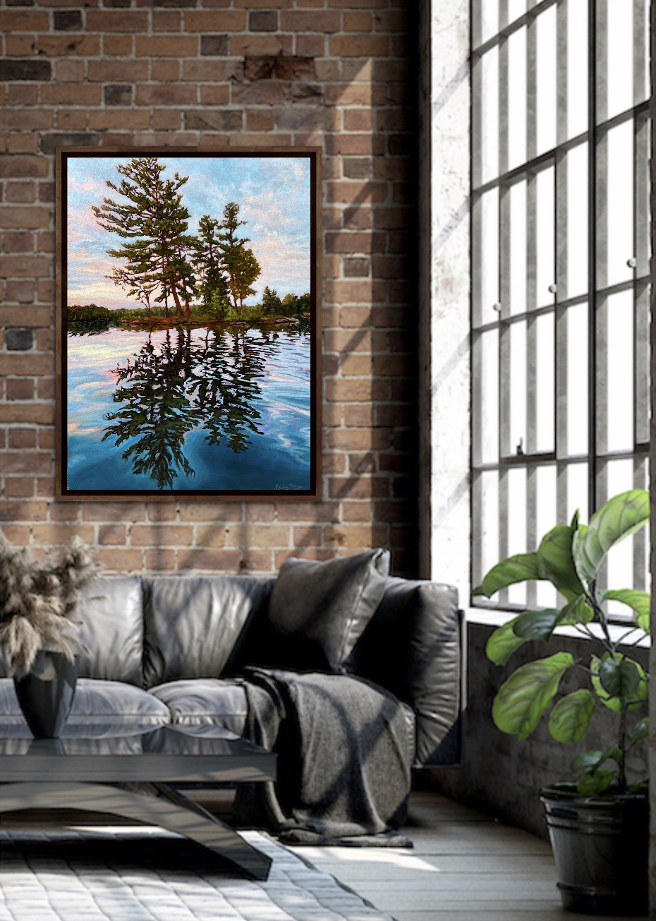 Lovesick Lake Reflection picture