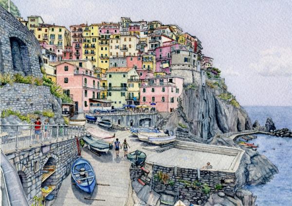 Manarola Summer picture